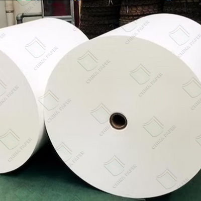 Kalite Özel PE kaplı bardak stok kağıt karton tabakalı rulolar için gıda ambalajı Fabrika