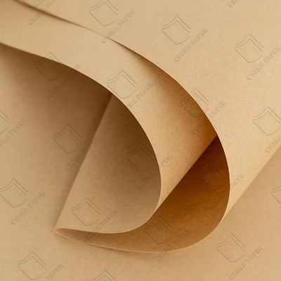 İyi bir fiyat. % 100 Saf Ahşap Pulp Kraft Kağıt Kahverengi Paket Kağıdı Nakliye Paketleme Sanatları çevrimiçi