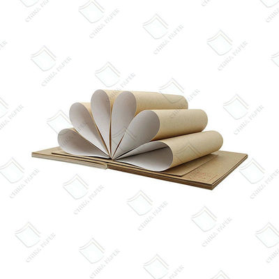 Kalite Yumuşaklık Beyaz Üst Liner Tahta Çatlak Direnci 110gsm-235gsm Özelleştirilebilir Fabrika
